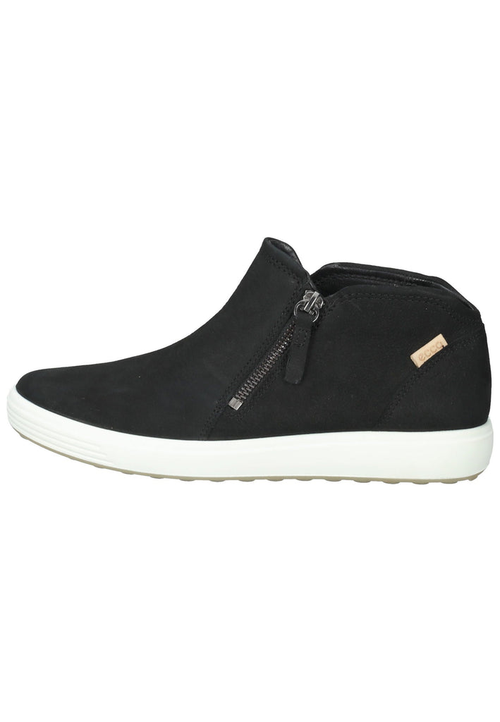 ecco Stiefelette Nubukleder Schwarz - surf4shoes