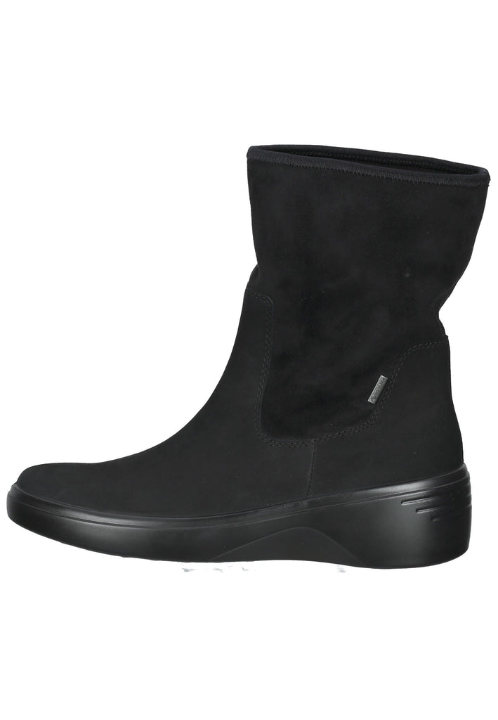 ecco Stiefelette Textil Schwarz - surf4shoes