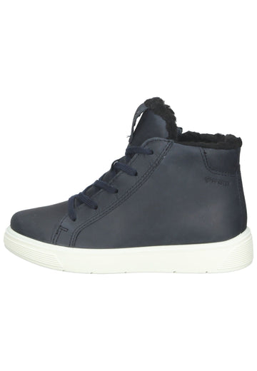 ecco Stiefelette Nubukleder Dunkelblau Warmfutter - surf4shoes