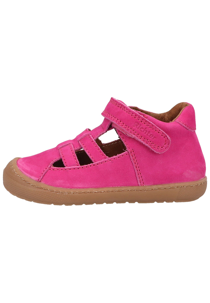 Richter Halbschuhe Nubukleder Pink - surf4shoes
