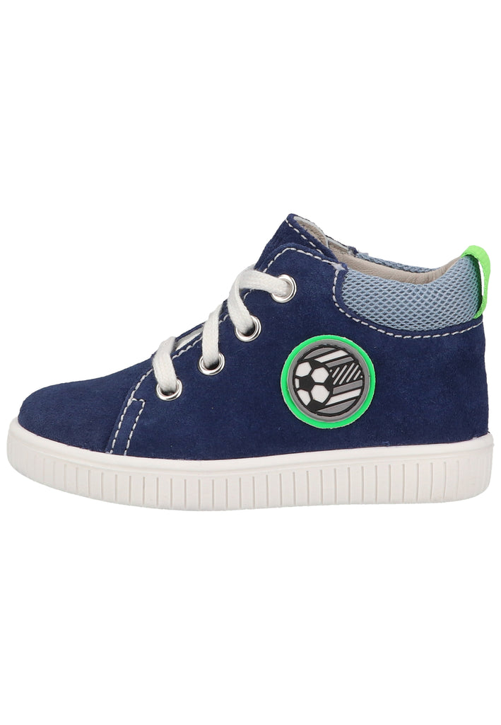 Richter Sneaker Veloursleder/Textil Blau/Grün - surf4shoes