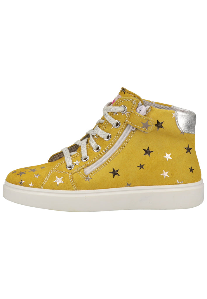 Richter Sneaker Veloursleder/Textil Gelb/Silber - surf4shoes