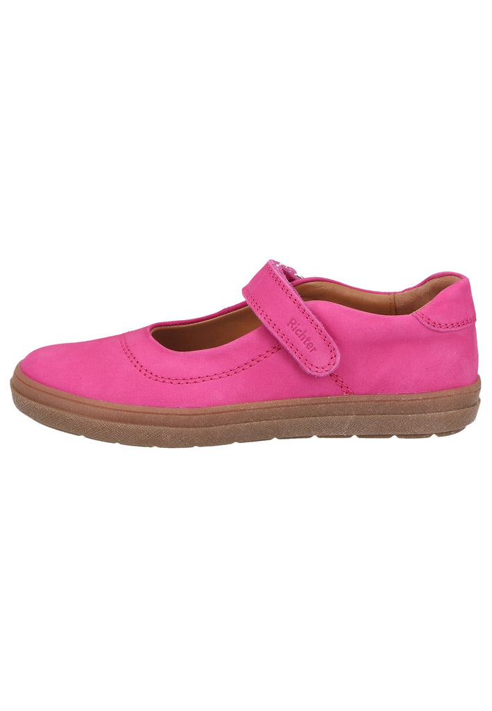 Richter Ballerinas Nubukleder Pink - surf4shoes