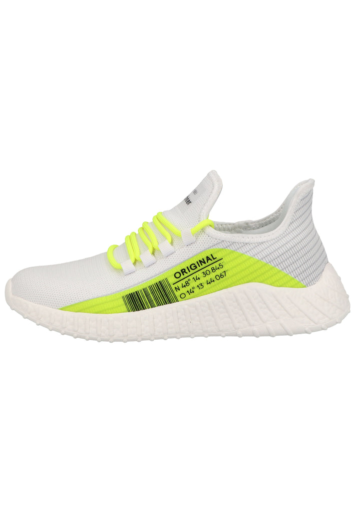 Richter Sneaker Textil Weiß/Gelb - surf4shoes