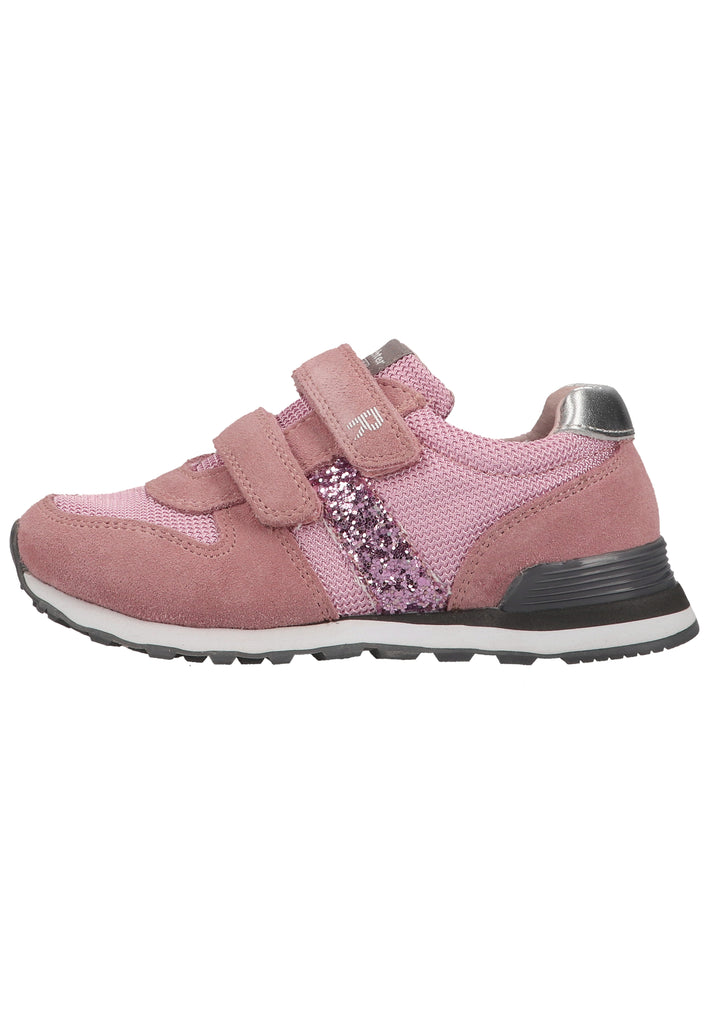 Richter Sneaker Veloursleder/Textil Rosa/Silber - surf4shoes