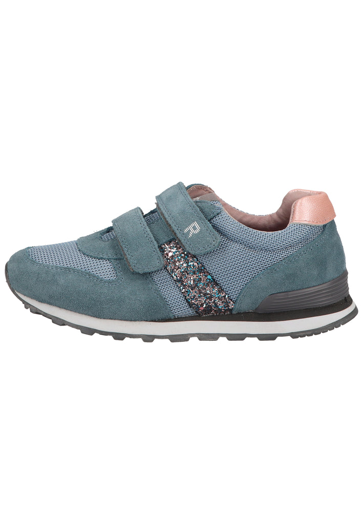 Richter Sneaker Veloursleder/Textil Blau/Grau - surf4shoes