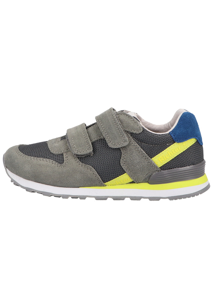 Richter Sneaker Veloursleder/Textil Grau/Blau - surf4shoes