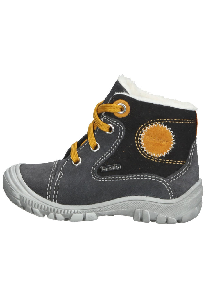Richter Stiefel Veloursleder Grau - surf4shoes