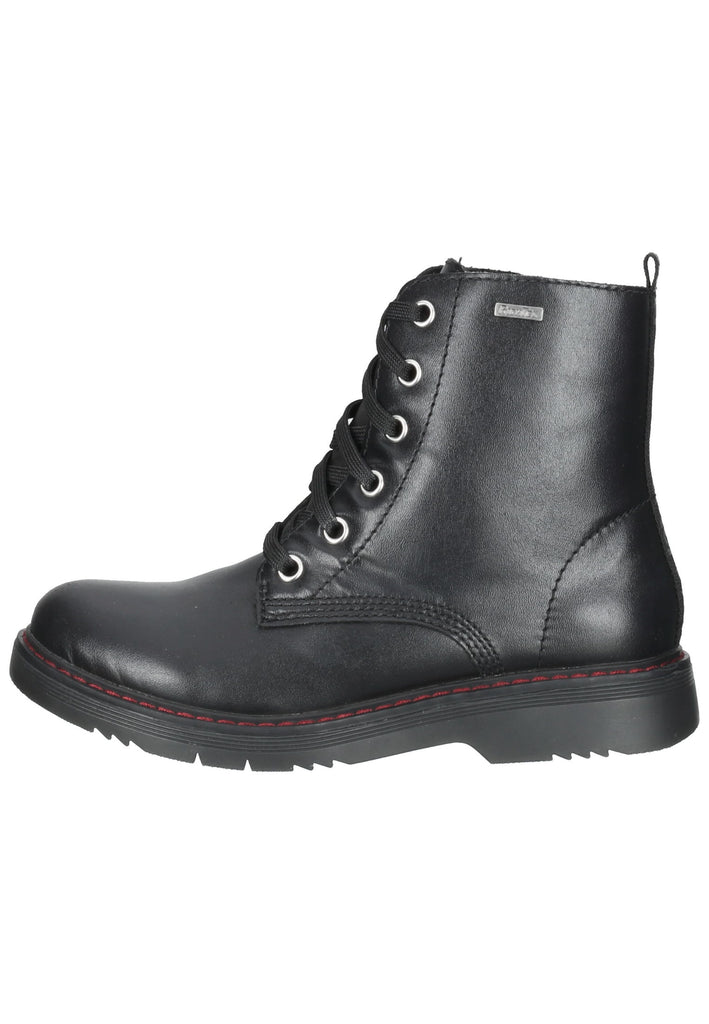 Richter Stiefelette Leder Schwarz - surf4shoes