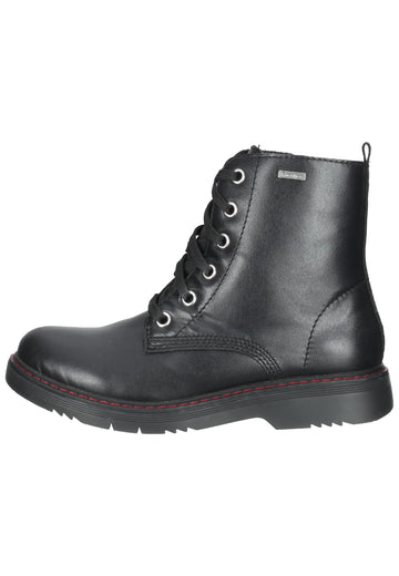 Richter Stiefelette Leder Schwarz - surf4shoes
