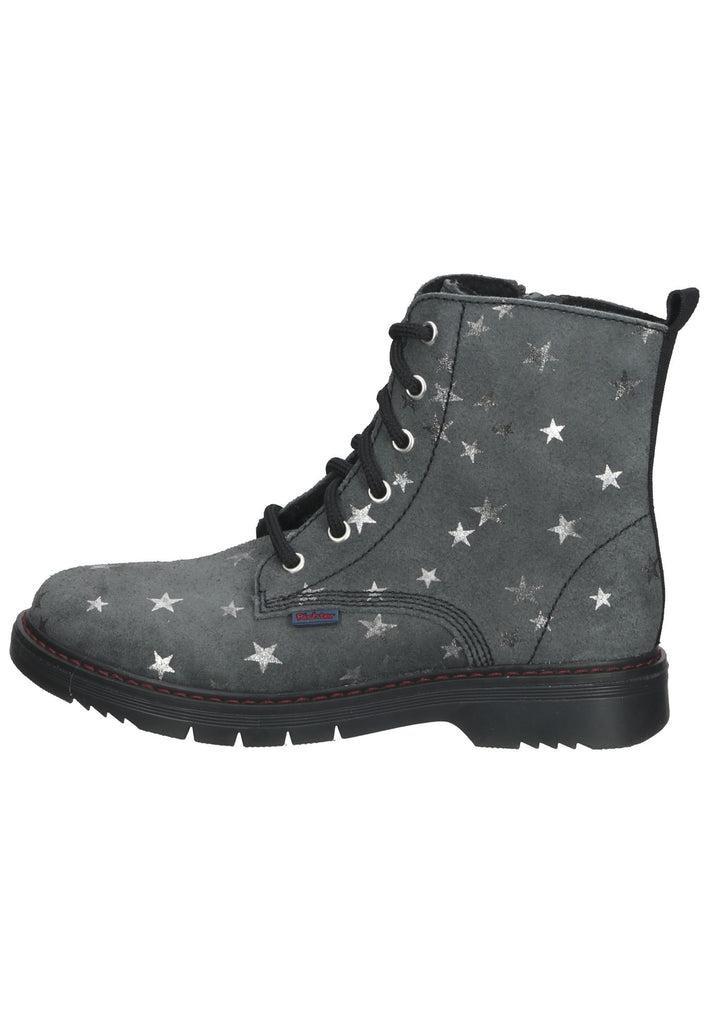 Richter Stiefelette Veloursleder Steel - surf4shoes