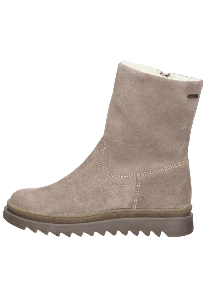 Richter Stiefel Veloursleder Chestnut Warmfutter - surf4shoes