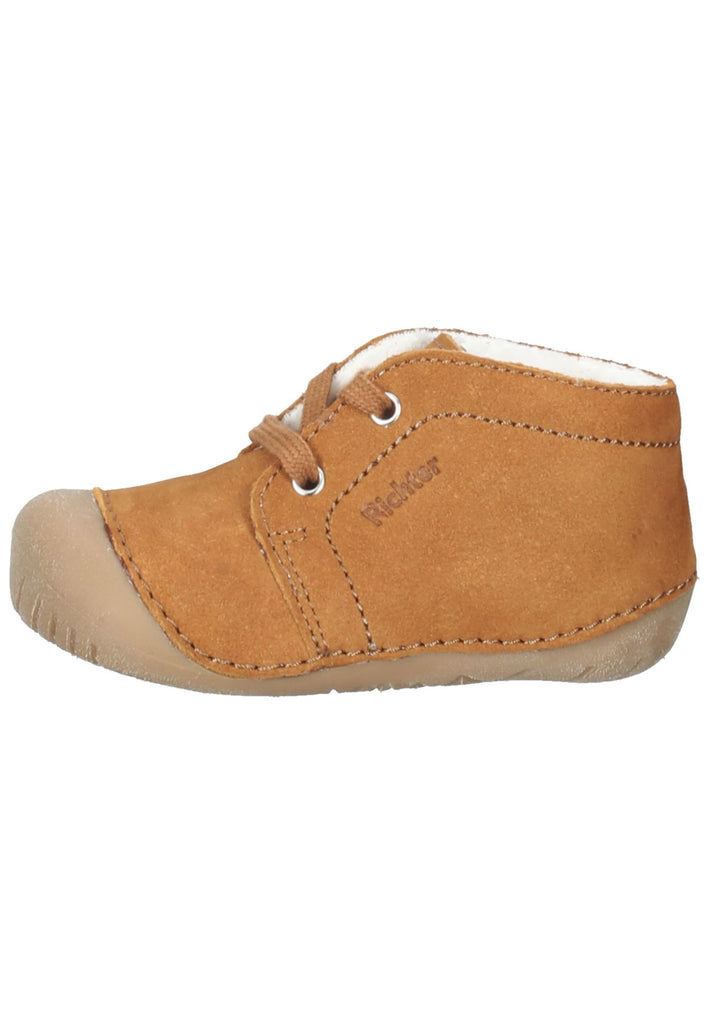 Richter Halbschuhe Leder Cognac Warmfutter - surf4shoes