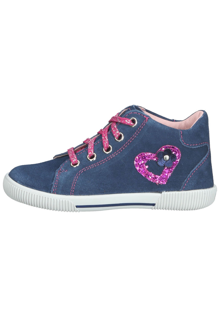 Richter Halbschuhe Leder Blau - surf4shoes