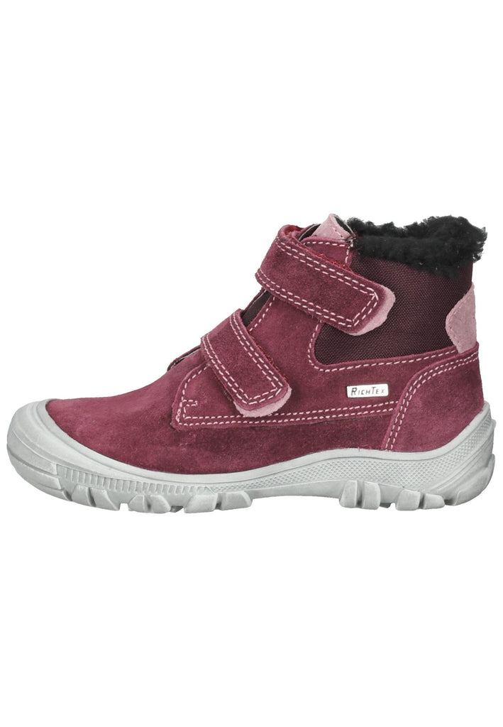 Richter Stiefelette Leder pflaume Warmfutter - surf4shoes