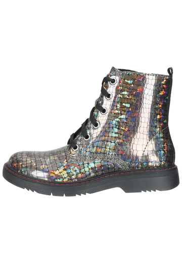 Richter Stiefelette Textil Schwarz - surf4shoes