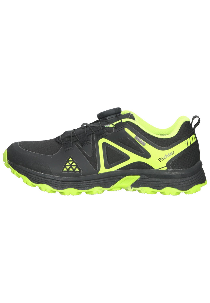 Richter Sneaker Textil Schwarz/Gelb - surf4shoes