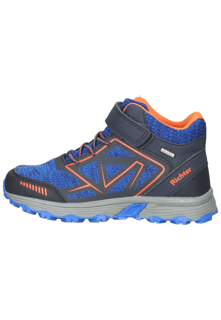 Richter Stiefelette Textil Blau/Orange - surf4shoes