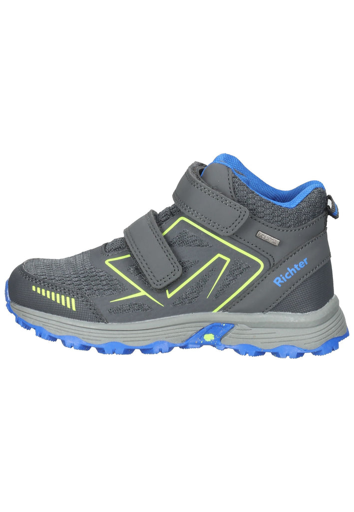 Richter Stiefelette Textil Grau/Blau - surf4shoes