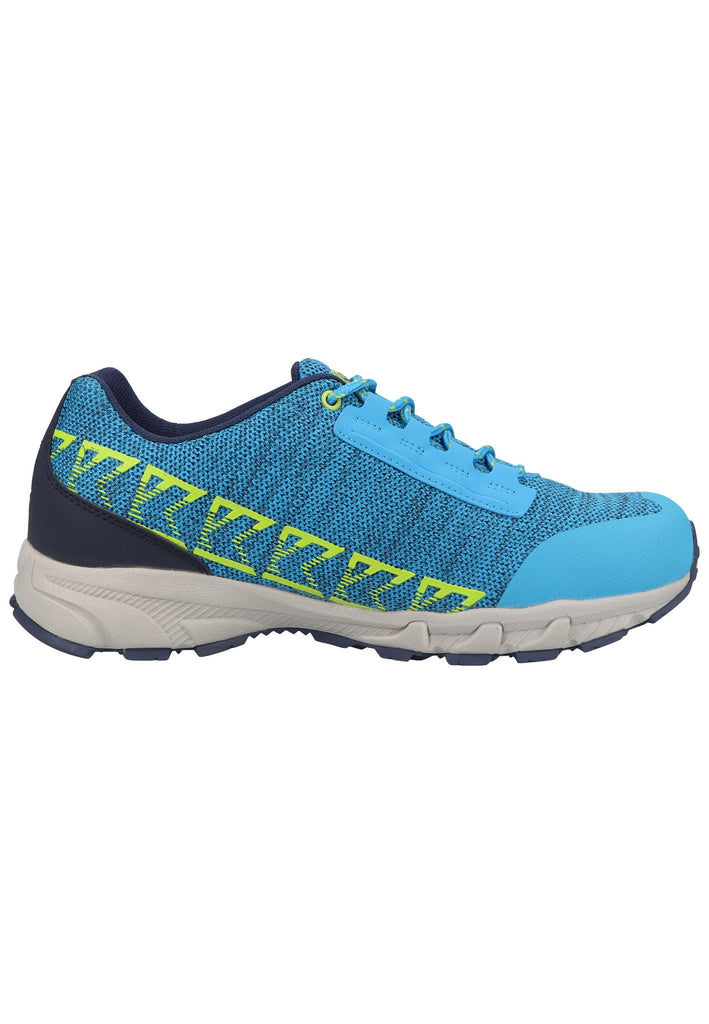Kastinger Wanderschuhe Lederimitat/Mesh Blau/Lime - surf4shoes