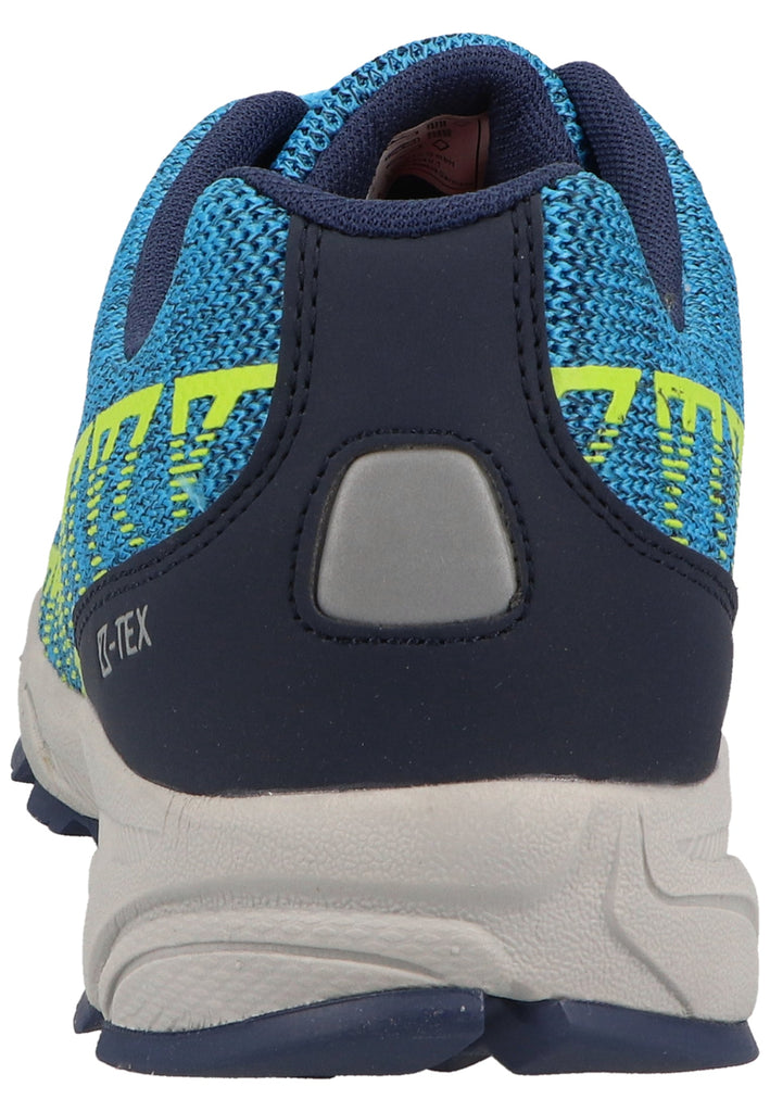 Kastinger Wanderschuhe Lederimitat/Mesh Blau/Lime - surf4shoes