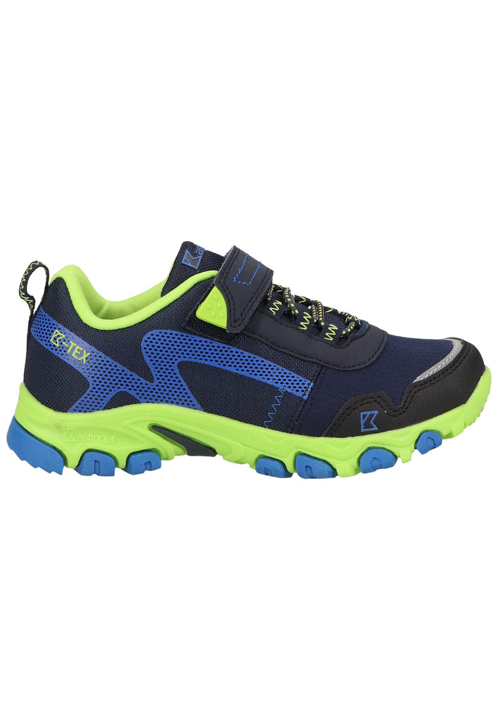 Kastinger Wanderschuhe Lederimitat/Mesh Blau/Grün - surf4shoes