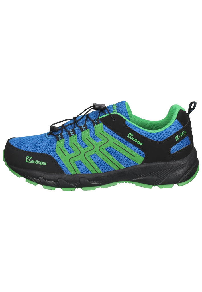 Kastinger Wanderschuhe Lederimitat/Mesh Blau/Grün - surf4shoes