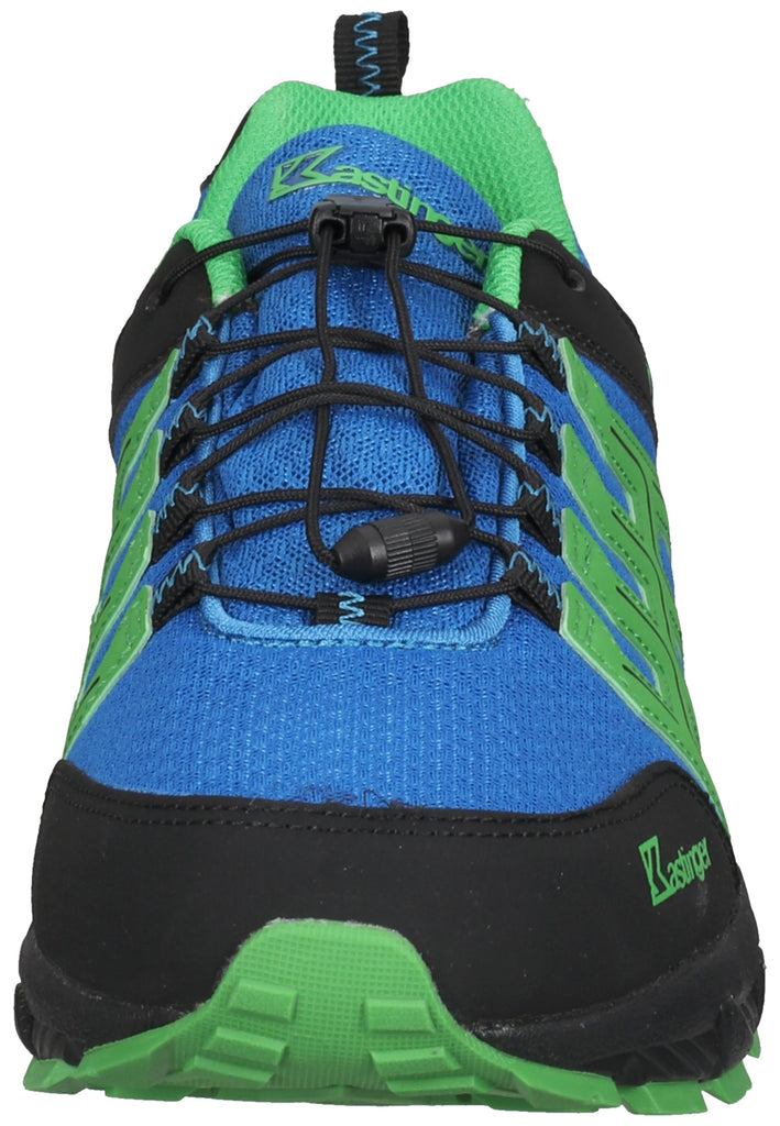 Kastinger Wanderschuhe Lederimitat/Mesh Blau/Grün - surf4shoes