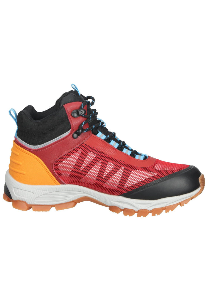 Kastinger Wanderschuhe Lederimitat/Textil Rot/Schwarz - surf4shoes