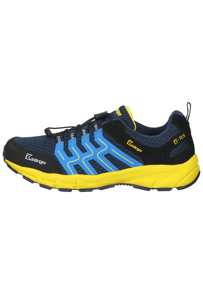 Kastinger Wanderschuhe Lederimitat/Textil Blau/Gelb - surf4shoes