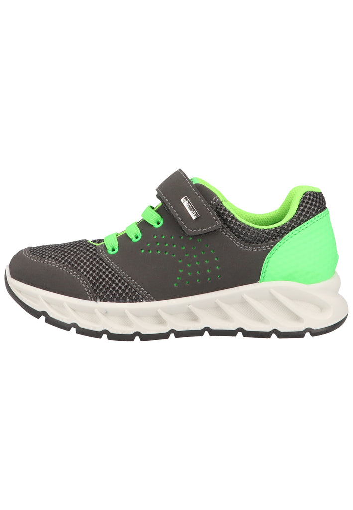 Primigi Sneaker Lederimitat Grau/Grün - surf4shoes