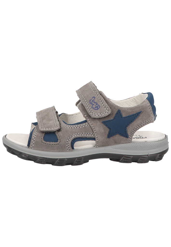 Primigi Sandalen Leder Grau/Blau - surf4shoes
