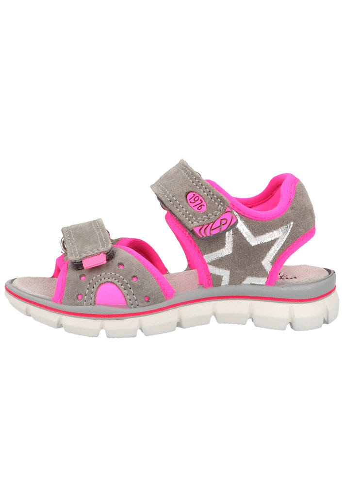 Primigi Sandalen Leder Grau/Pink - surf4shoes