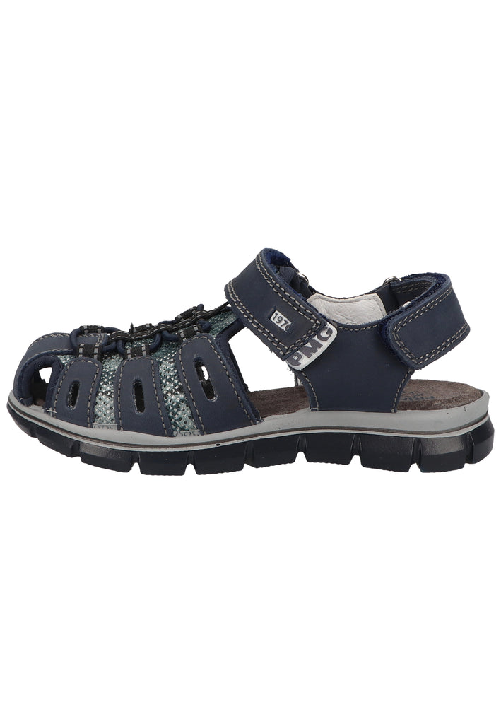 Primigi Sandalen Nubukleder/Textil Blau - surf4shoes