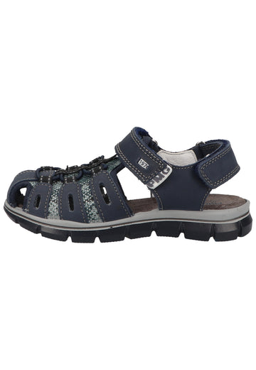Primigi Sandalen Nubukleder/Textil Blau - surf4shoes