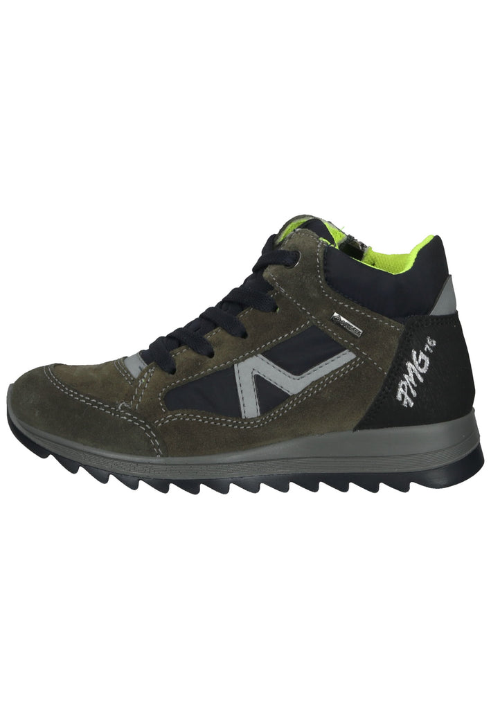 Primigi Sneaker Leder Grau/Schwarz - surf4shoes