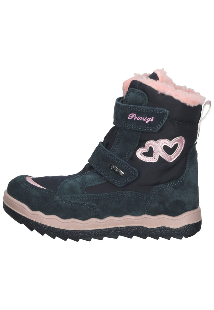 Primigi Stiefelette Leder Navy Warmfutter - surf4shoes