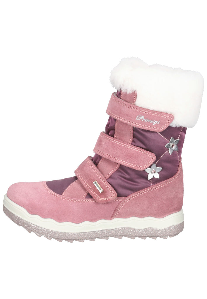 Primigi Stiefelette Leder Rosa Warmfutter - surf4shoes