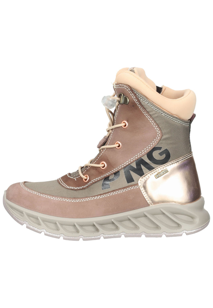 Primigi Stiefelette Nubukleder Taupe Warmfutter - surf4shoes