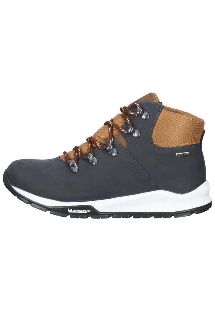 Primigi Stiefelette Leder/Textil Blau Warmfutter - surf4shoes