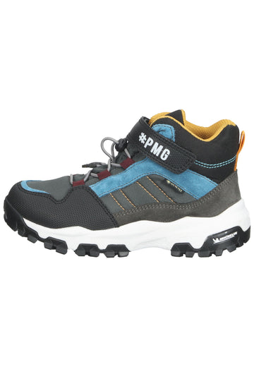 Primigi Sneaker Leder/Textil Dunkelgrau - surf4shoes