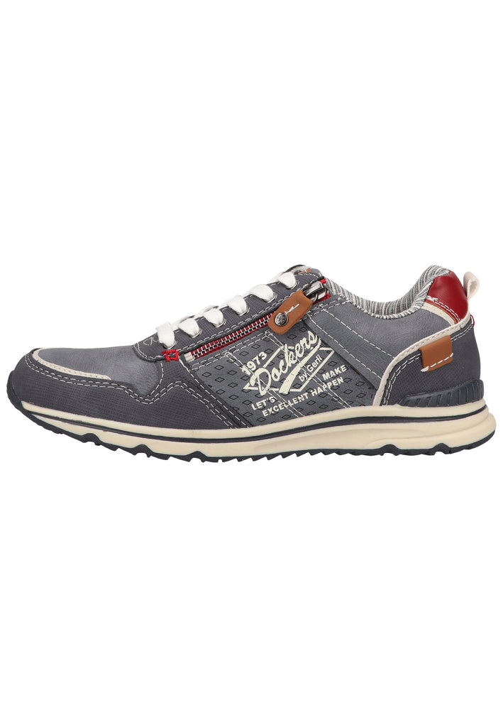 Dockers Sneaker Lederimitat Blau - surf4shoes