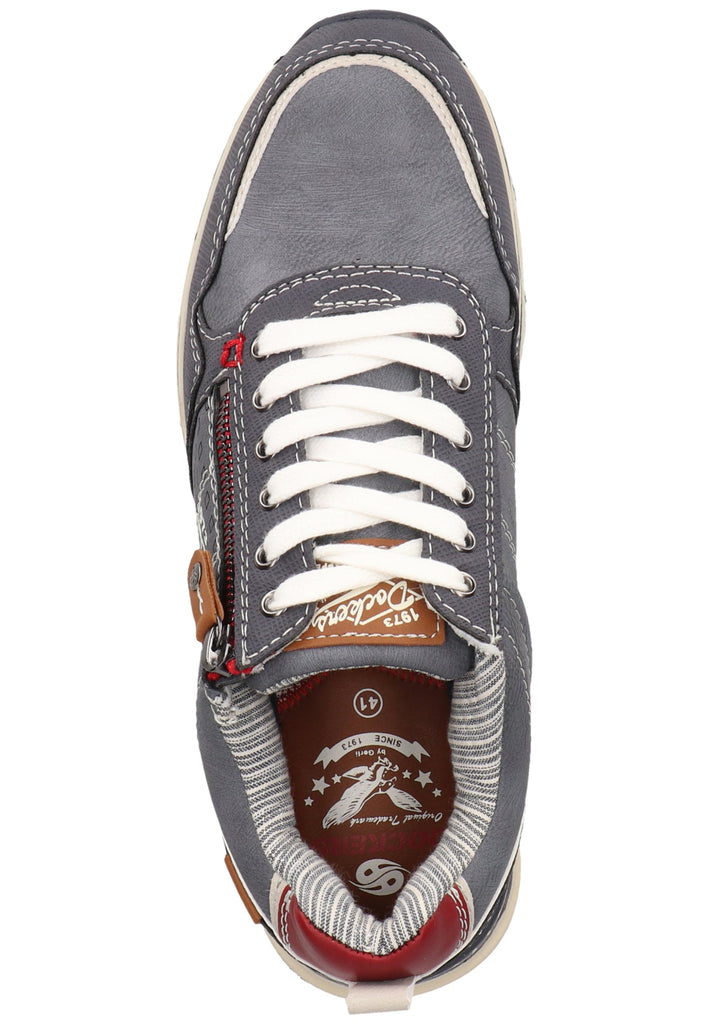 Dockers Sneaker Lederimitat Blau - surf4shoes