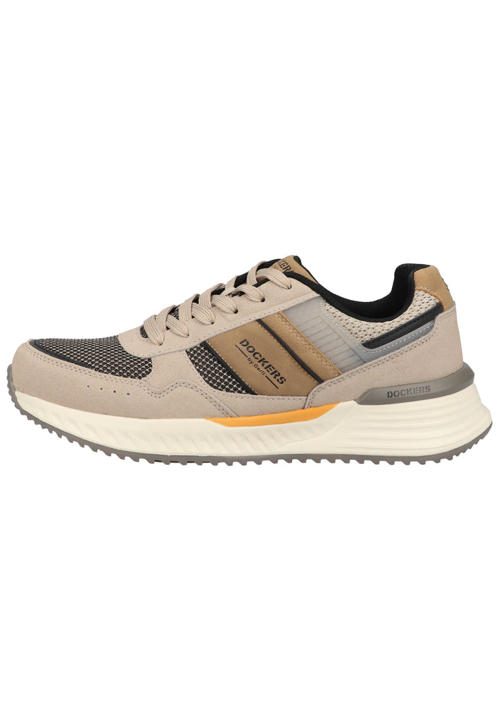 Dockers Sneaker Lederimitat/Textil Beige - surf4shoes