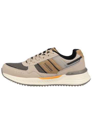 Dockers Sneaker Lederimitat/Textil Beige - surf4shoes