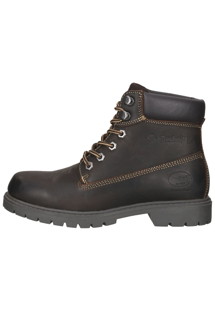 Dockers Stiefelette Leder Schoko - surf4shoes