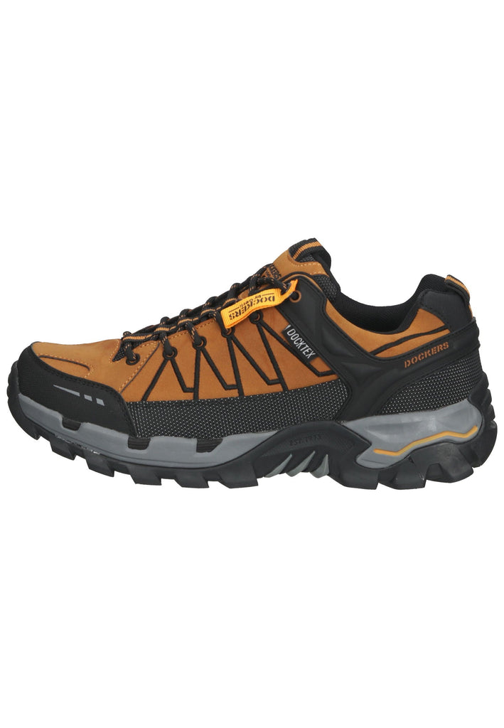Dockers Sneaker Lederimitat Hellbraun - surf4shoes