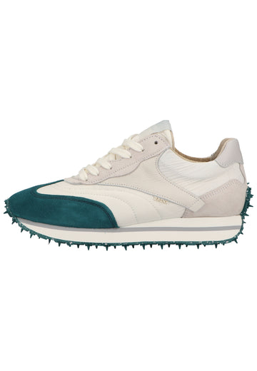 Bronx Sneaker Leder/Textil Blau/Weiß - surf4shoes