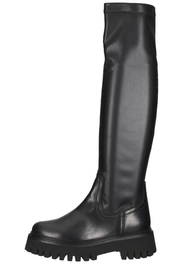 Bronx Stiefel Leder/Textil Schwarz - surf4shoes