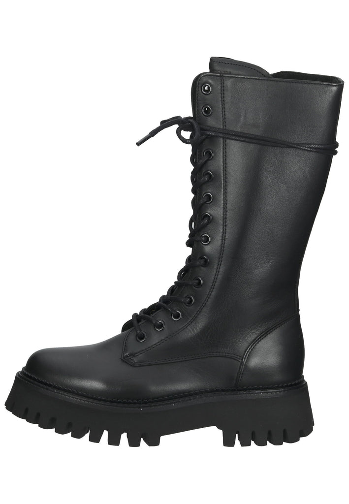 Bronx Stiefel Nappaleder Schwarz - surf4shoes